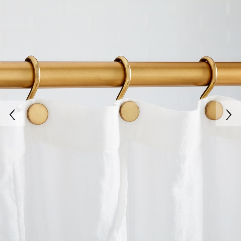 Modern Shower Curtain Rings